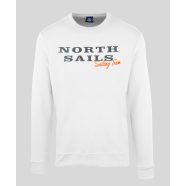   North Sails Férfi Pulóver 9022970101_WHITE MOST 48006 HELYETT 18602 Ft-ért!