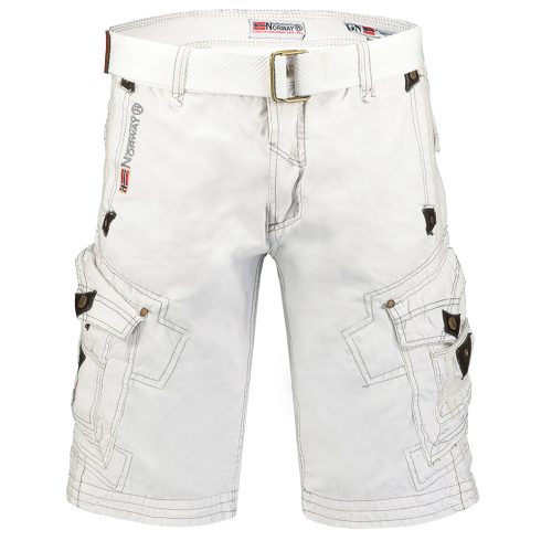 Geographical Norway Férfi Short ST1077H_Blanc MOST 47473 HELYETT 20587 Ft-ért!