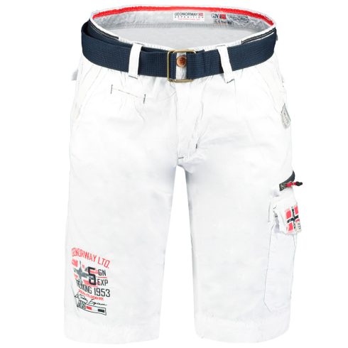 Geographical Norway Férfi Short WU1023H_Blanc MOST 42139 HELYETT 18106 Ft-ért!