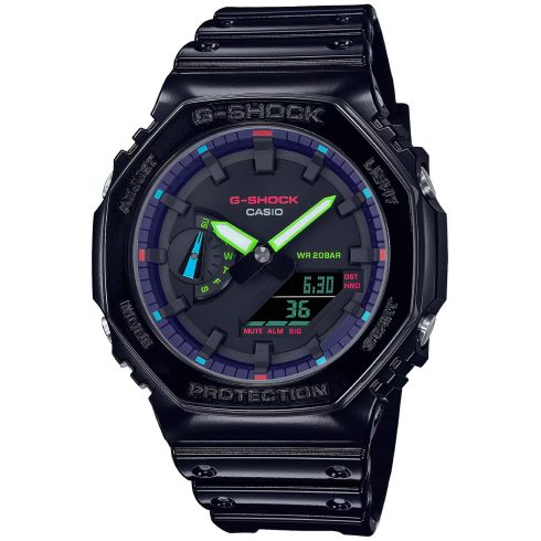 Casio Férfi Órák X093_GA-2100RGB-1AER MOST 58141 HELYETT 58172 Ft-ért!